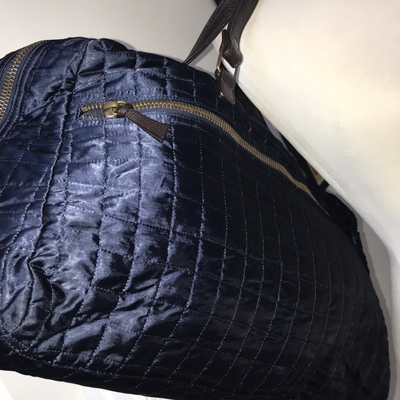 Large MIU MIU Royal Blue Quilted Nylon Tote Bag😘 - Picture 4 of 8